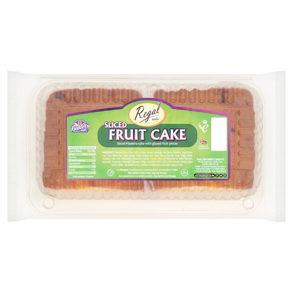 Regal Sliced Fruit Cake