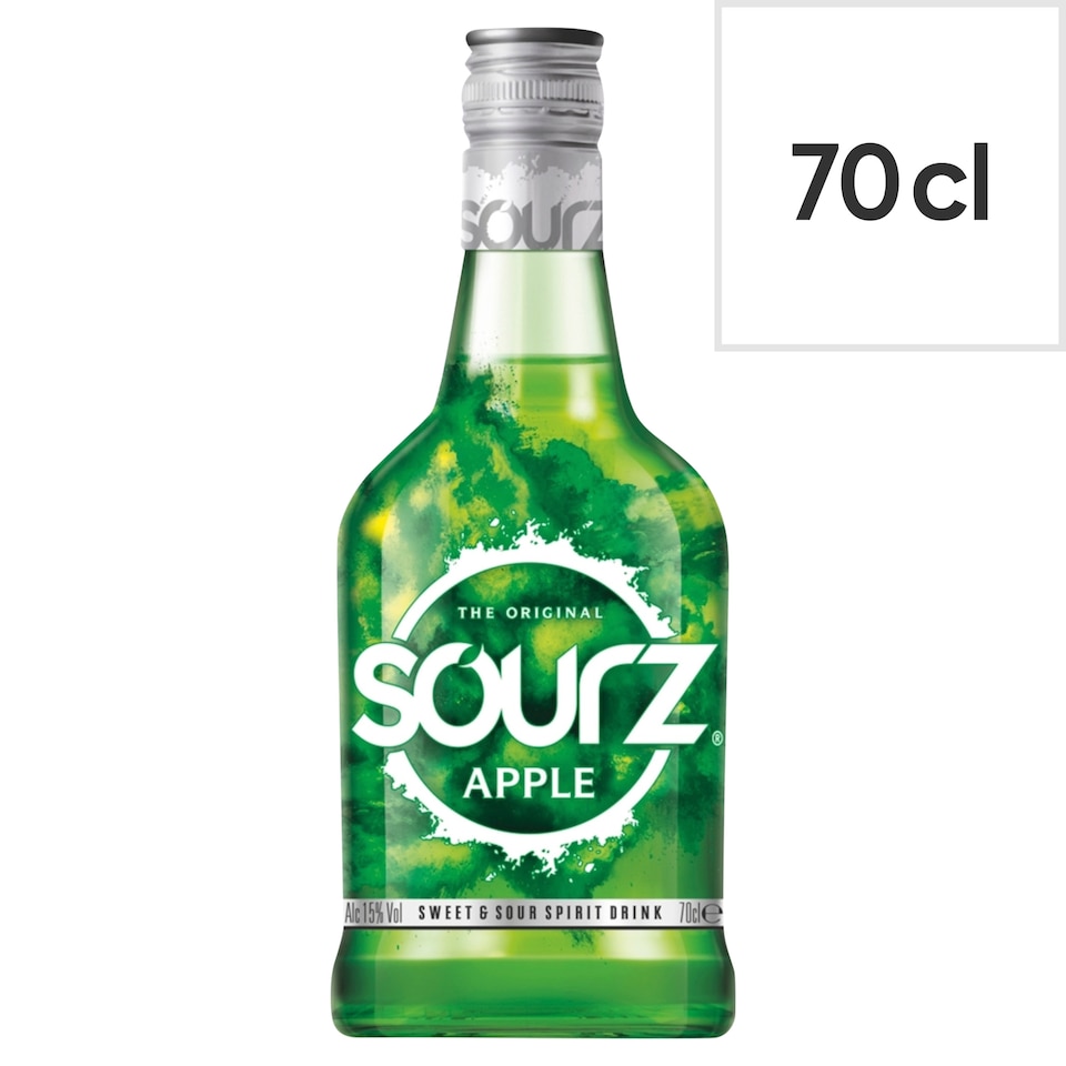 Sourz Green Apple Liqueur 70cl