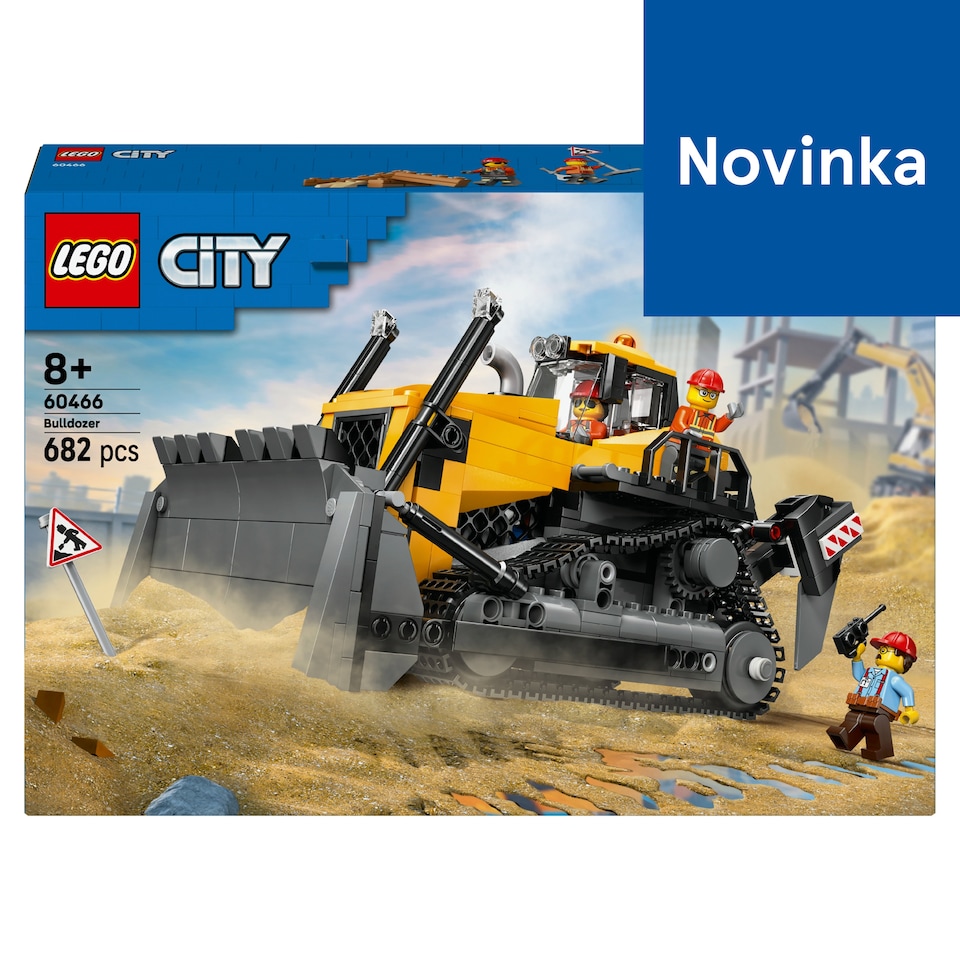 obrázok 1 z LEGO City 60466 Žltý buldozér