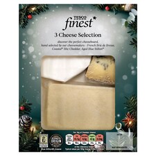 Tesco Finest 3 Cheese selection 290g (C)