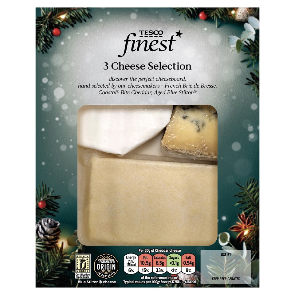 Tesco Finest 3 Cheese selection 290g (C)