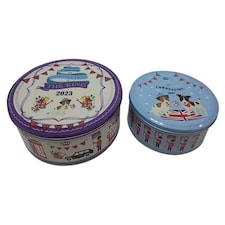 Tesco Coronation Cake Tins Set Of 2