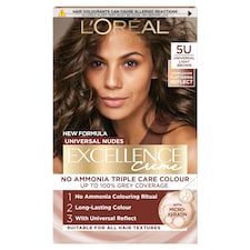 L'Oreal Paris Excellence Universal Nudes 5U Light Brown Permanent Hair Dye