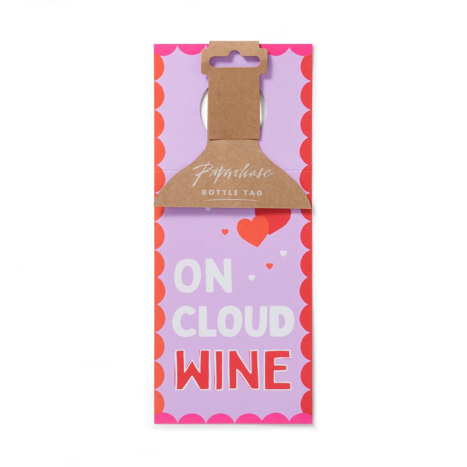 Paperchase Bottle Tag Tesco Groceries