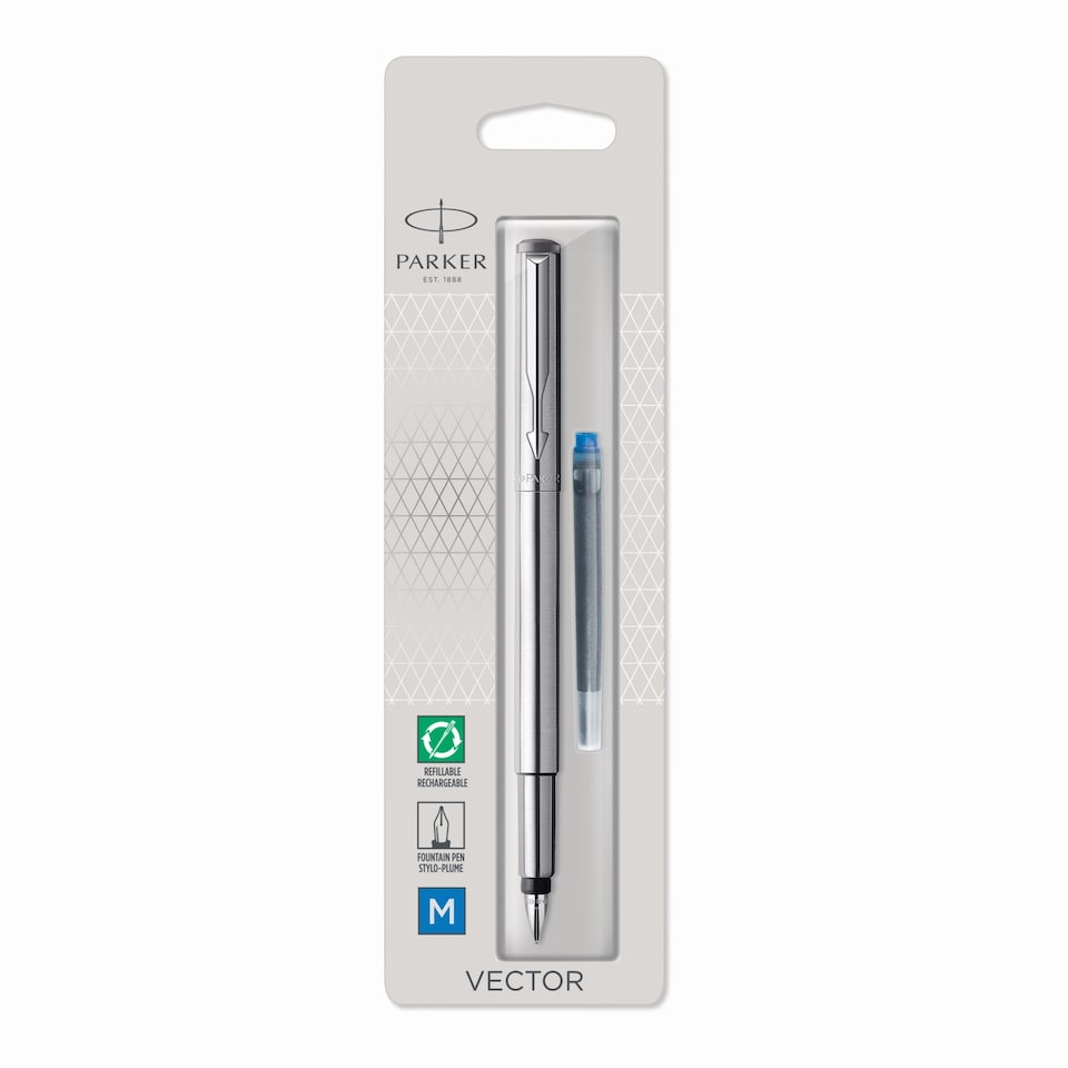 image 1 of Parker Vector Fountain Pen Assorted
