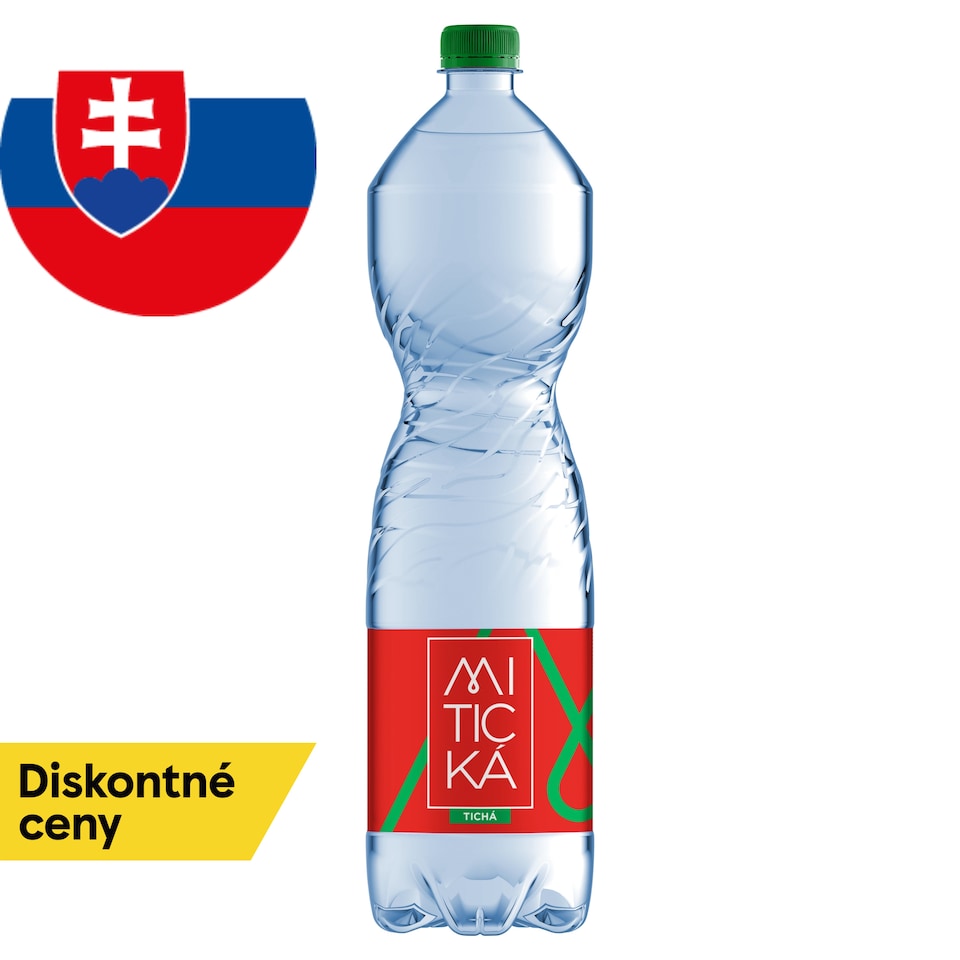 Mitická Prírodná minerálna voda tichá 1,5 l