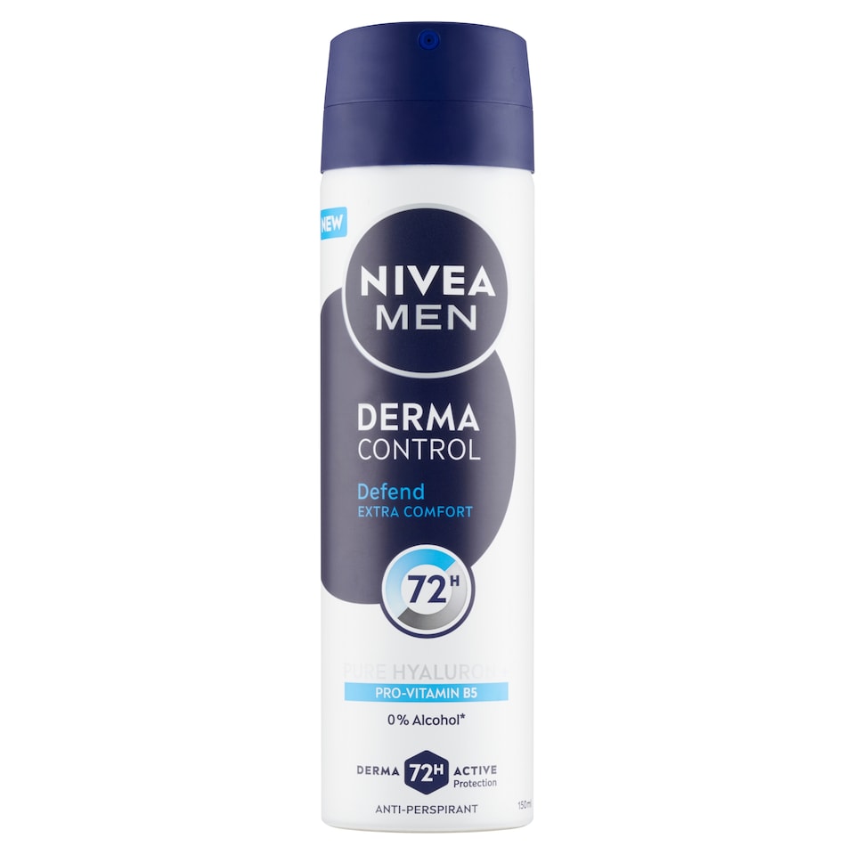 Obrázek 1 pro produkt Nivea Men Derma Control Defend Sprej antiperspirant 150ml