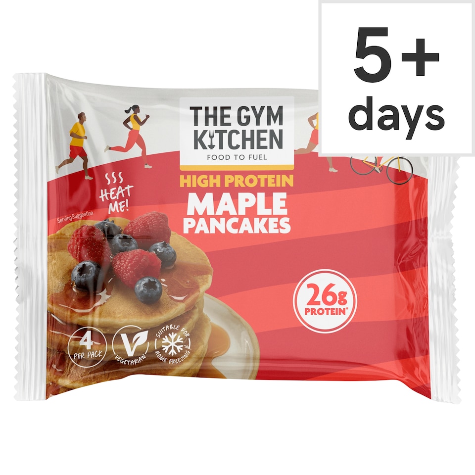 image 1 of The Gym Kitchen High Protein Maple Pancakes 4 pack