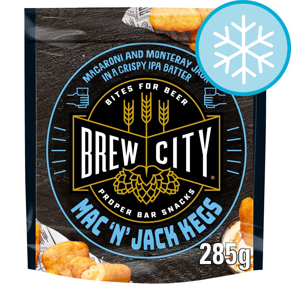 Brew City Mac N Jack Kegs 285G Tesco Groceries