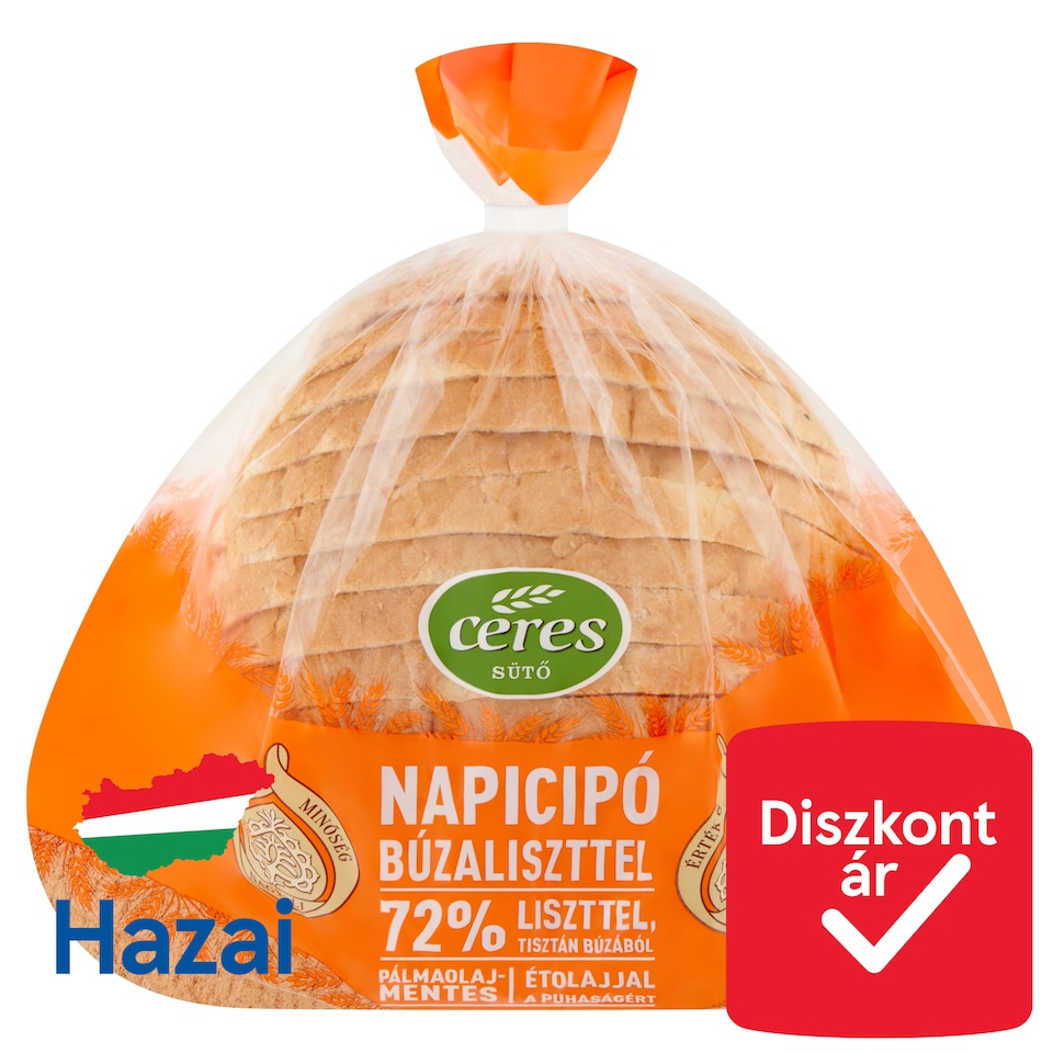 Ceres Napicipó búzakenyér búzaliszttel 400 g  1. kép