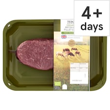 Tesco Organic Beef Fillet Steak