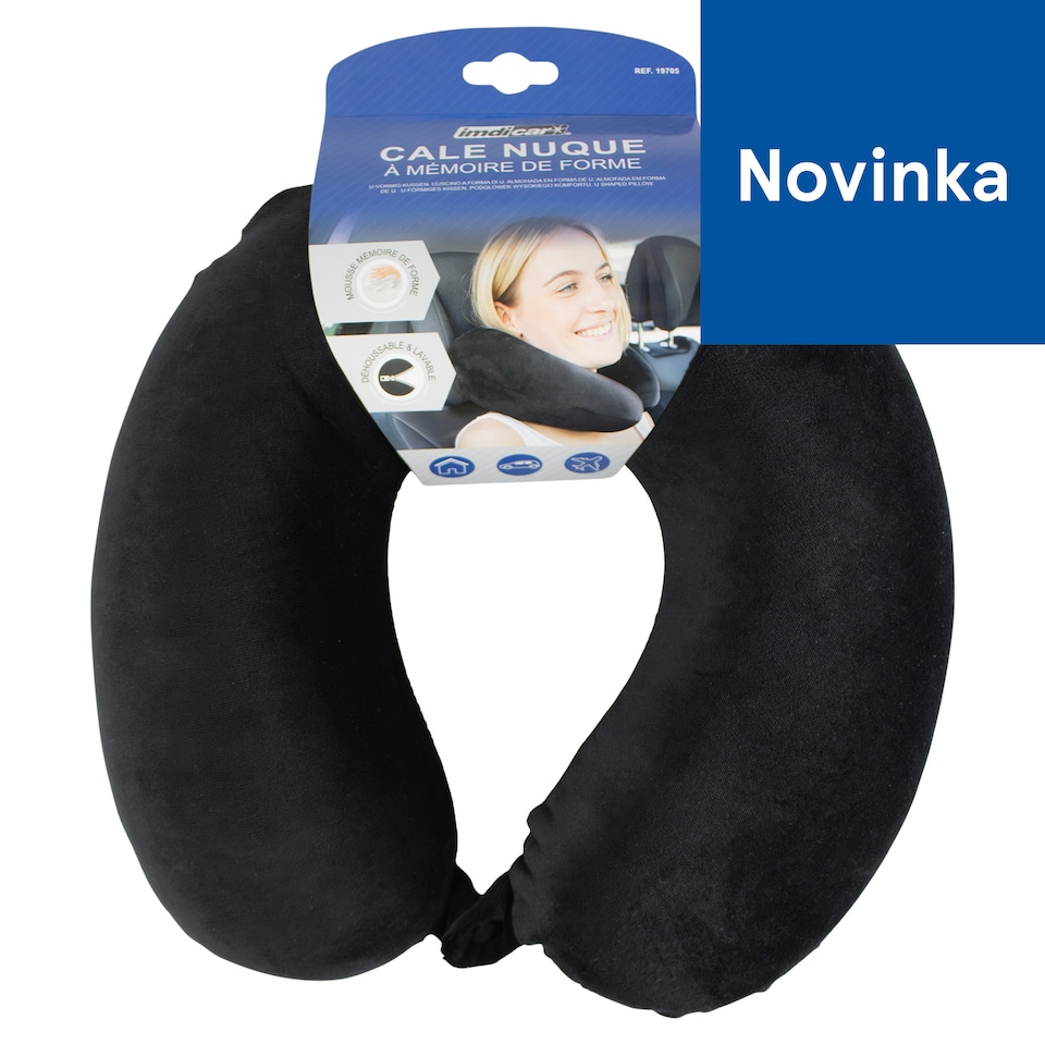 Imdicar Memory Foam Travel Neck Pillow