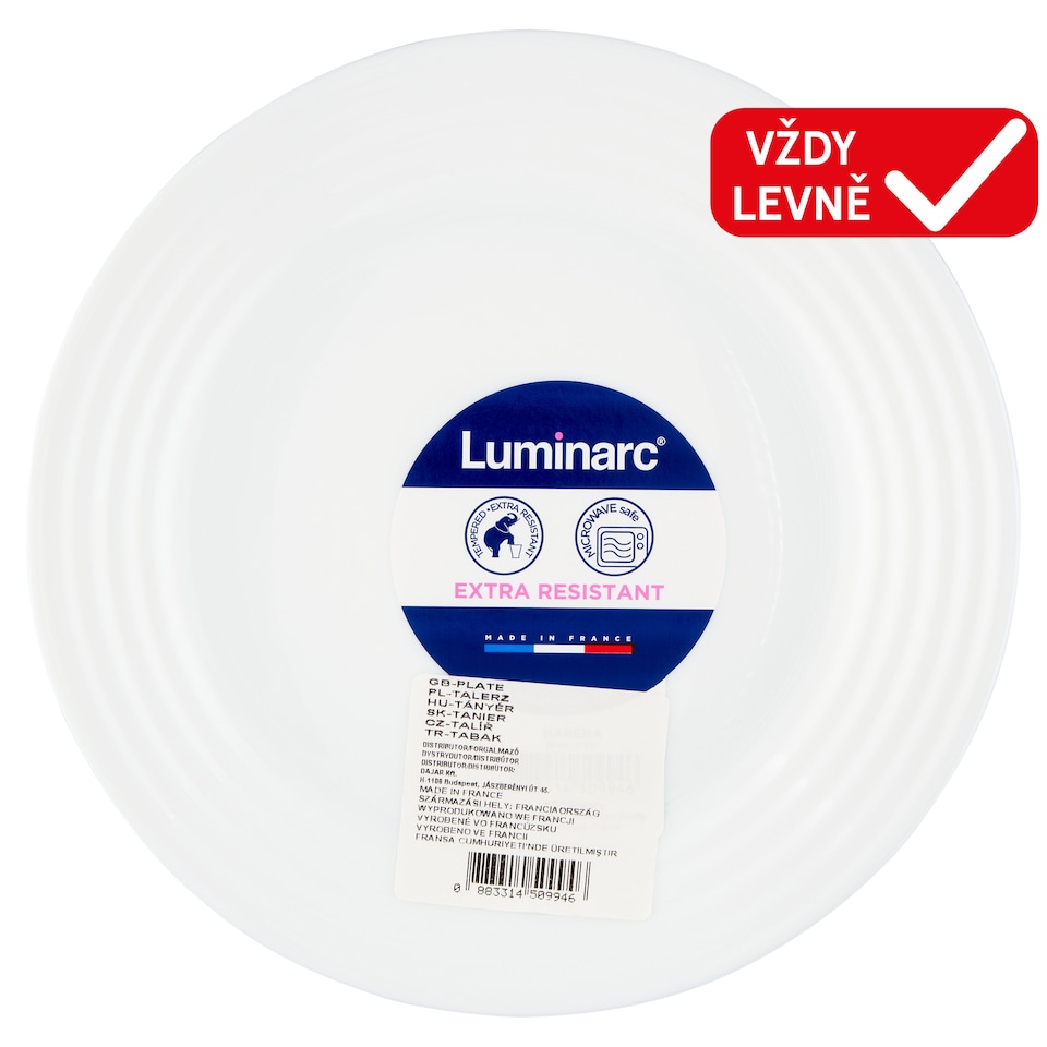 Luminarc Extra Resistant talíř