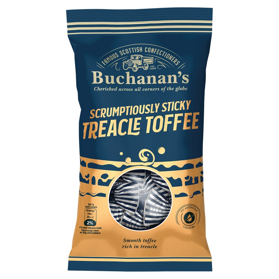 Buchanan's Sticky Treacle Toffee 120G