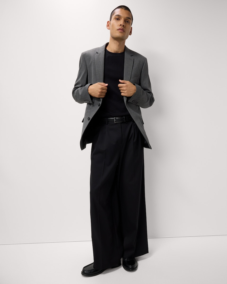 image 1 of F&F Tailored Fit Formal Suit Jacket in Grey