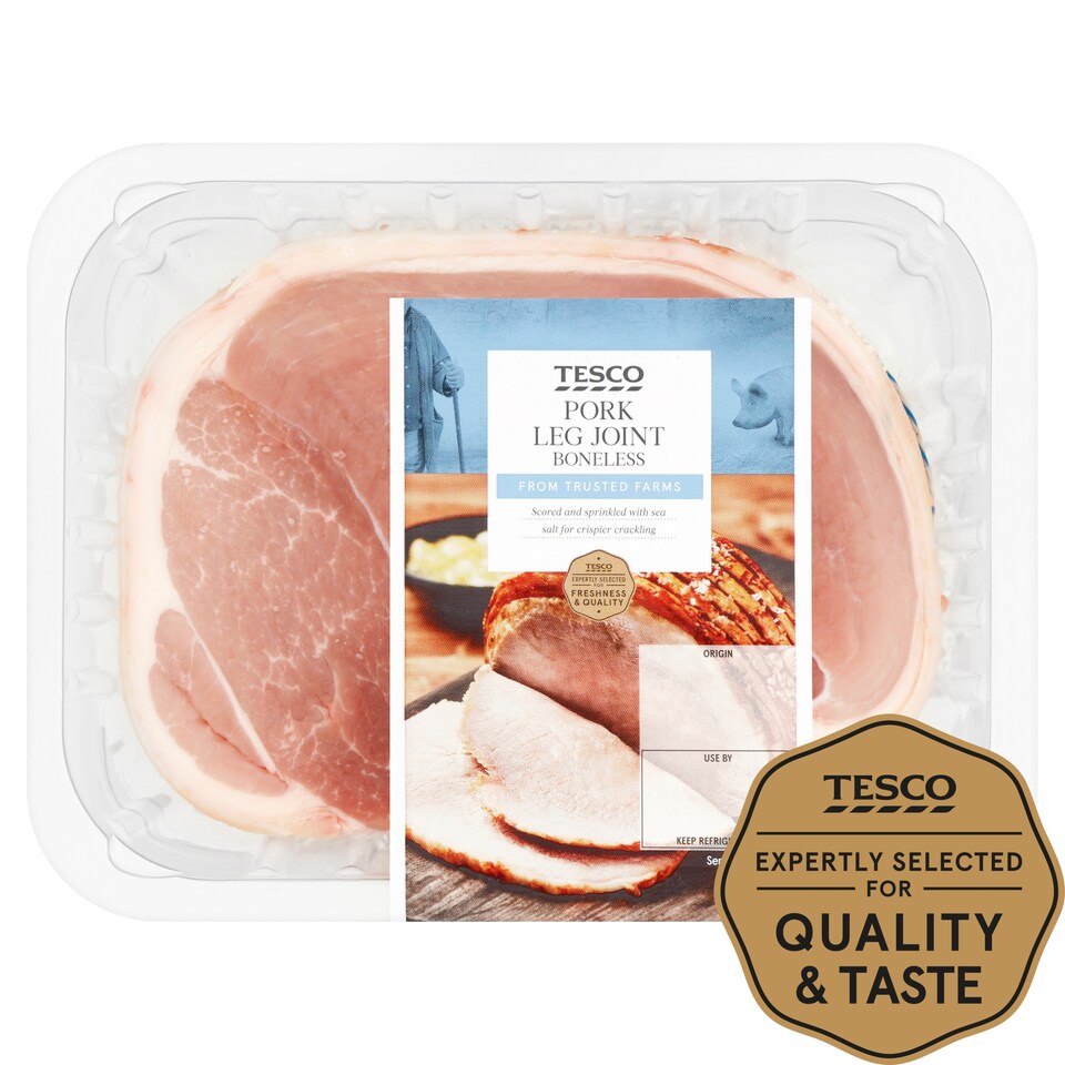 image 1 of Tesco Pork Leg Joint Crackling 1kg