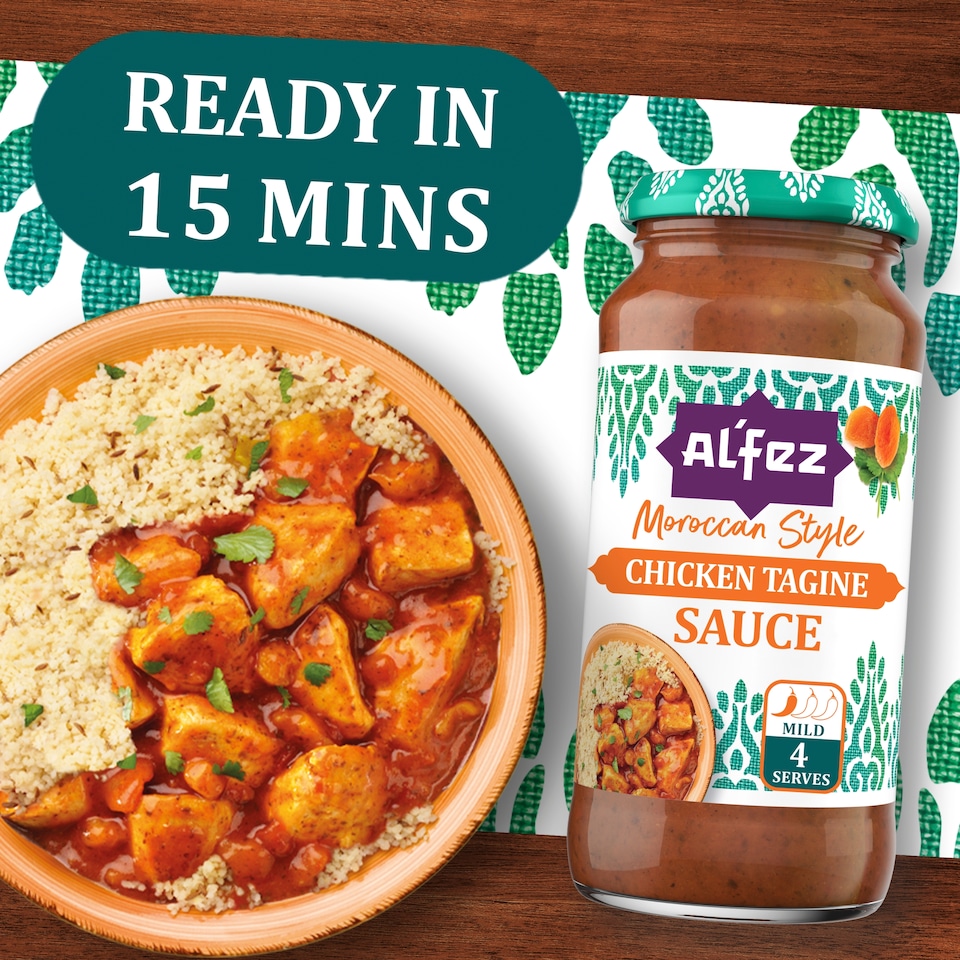 image 1 of Al'Fez Moroccan Style Chicken Tagine Sauce 450g