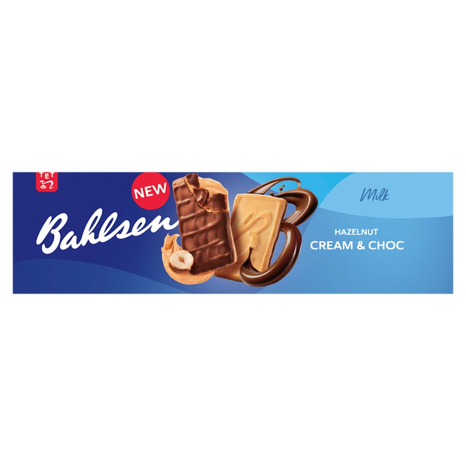 Bahlsen Hazelnut Cream and Choc 100G