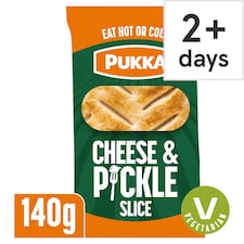 Pukka Cheese & Pickle Slice 140g