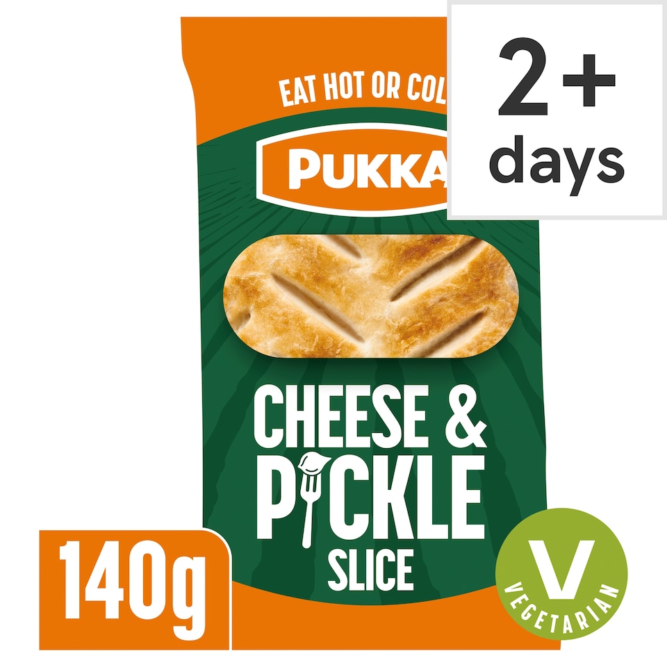 Pukka Cheese & Pickle Slice 140g 