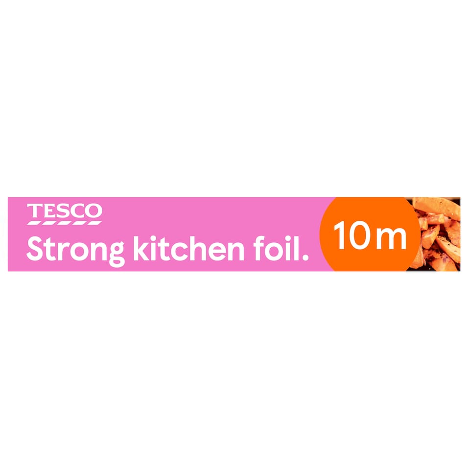 Tesco Strong Kitchen Foil 450Mm X 10M