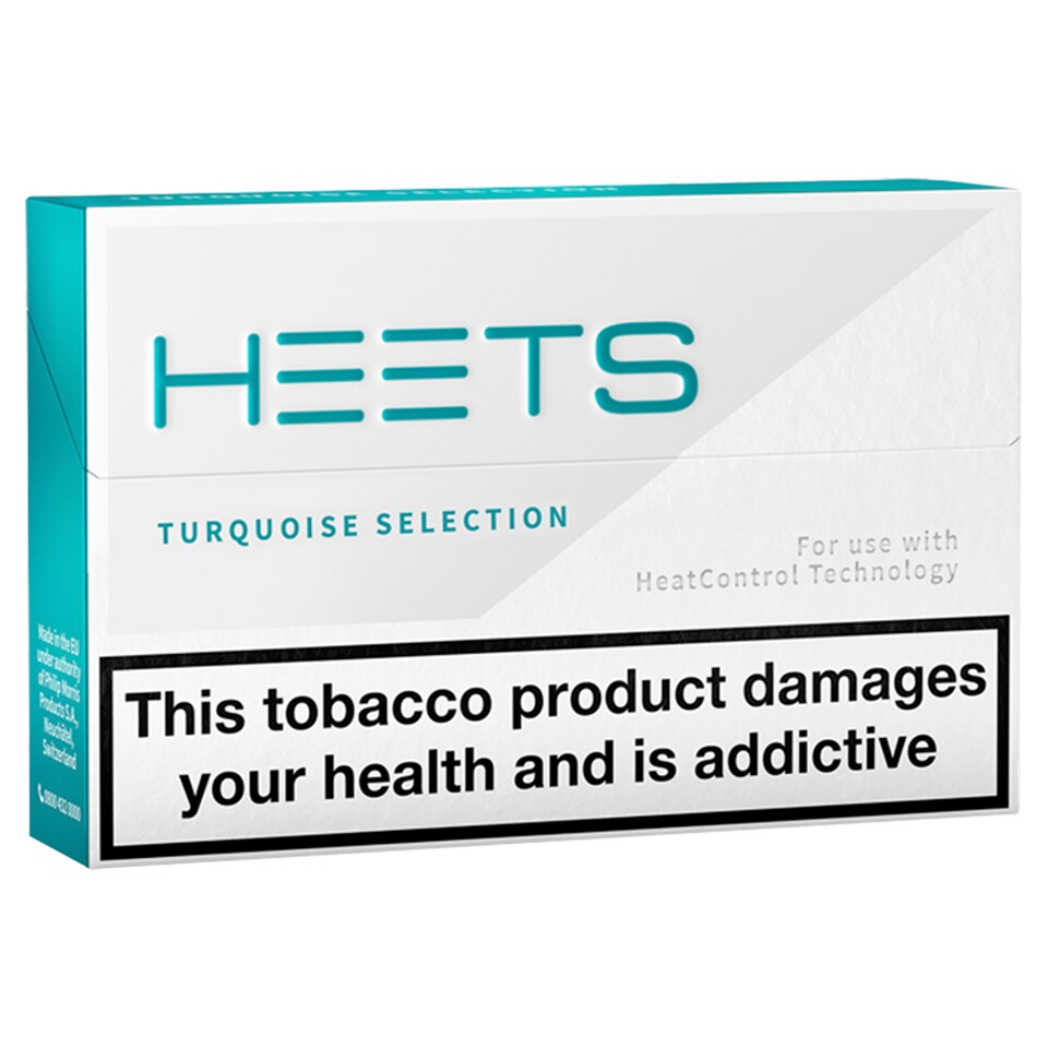 image 1 of Heets Turquoise Selection Tobacco Sticks 20 Pack