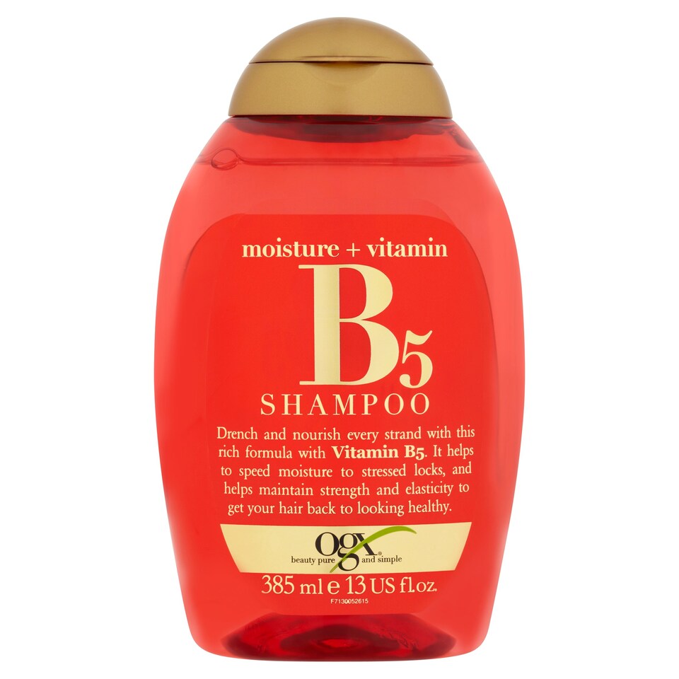 Ogx Vitamin B5 Shampoo 385Ml Tesco Groceries