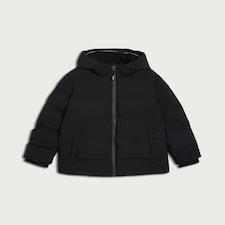 F&F Boys Padded Hooded Jacket in Black