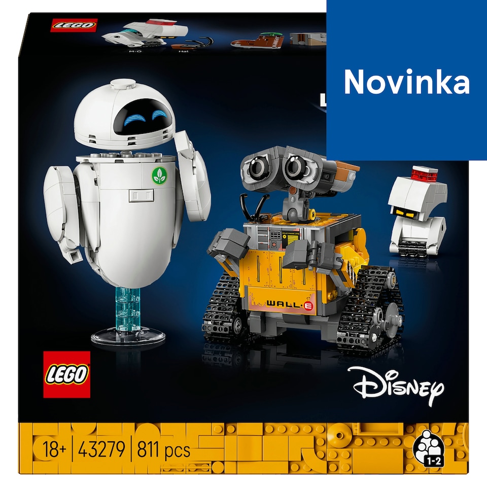 obrázok 1 z LEGO Disney Pixar 43279 Wall-E a Eva