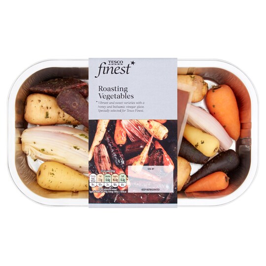 Tesco Finest Roasting Vegetables 345g Tesco Groceries
