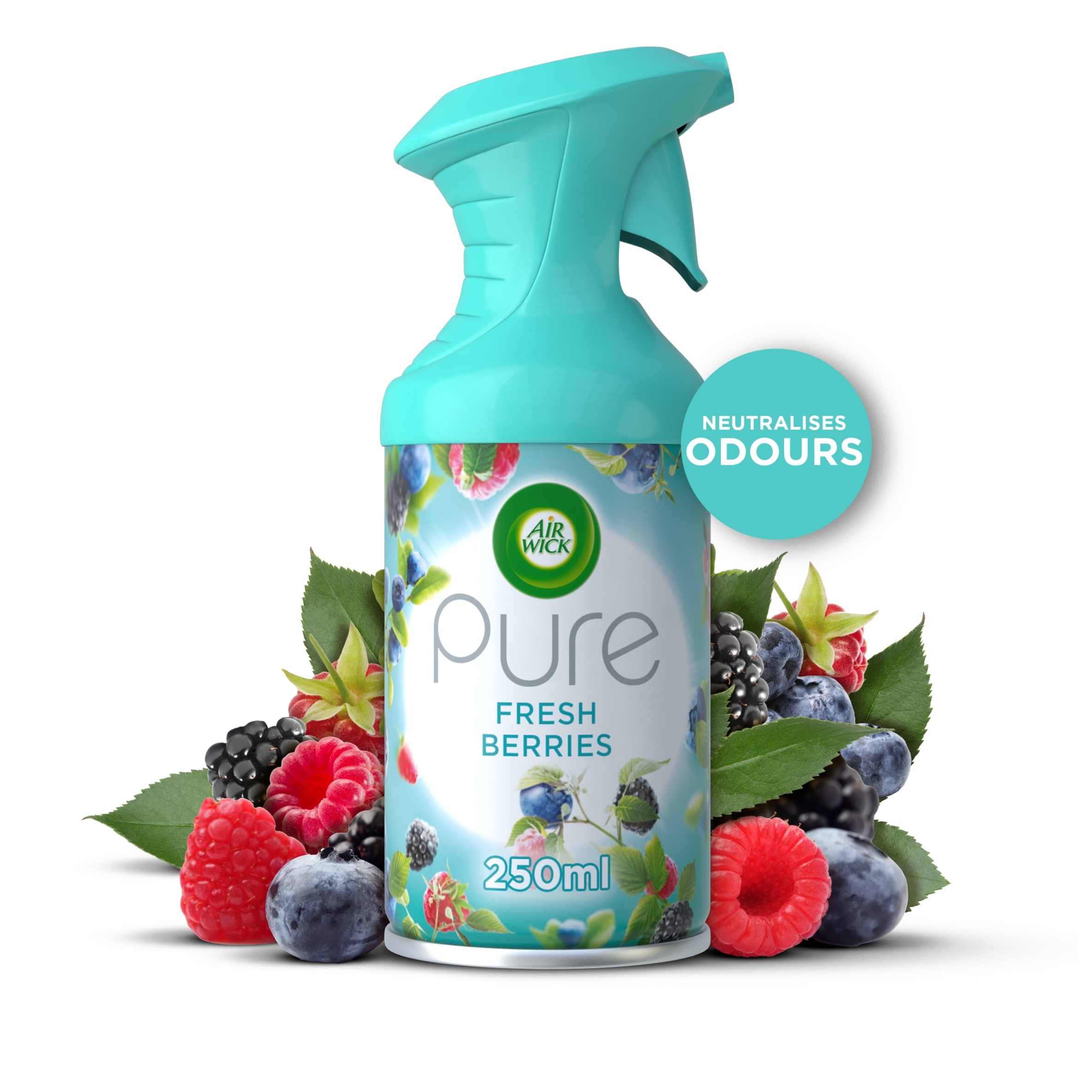 Air Wick Pure Aerosol Fresh Berries Air Freshener 250ml