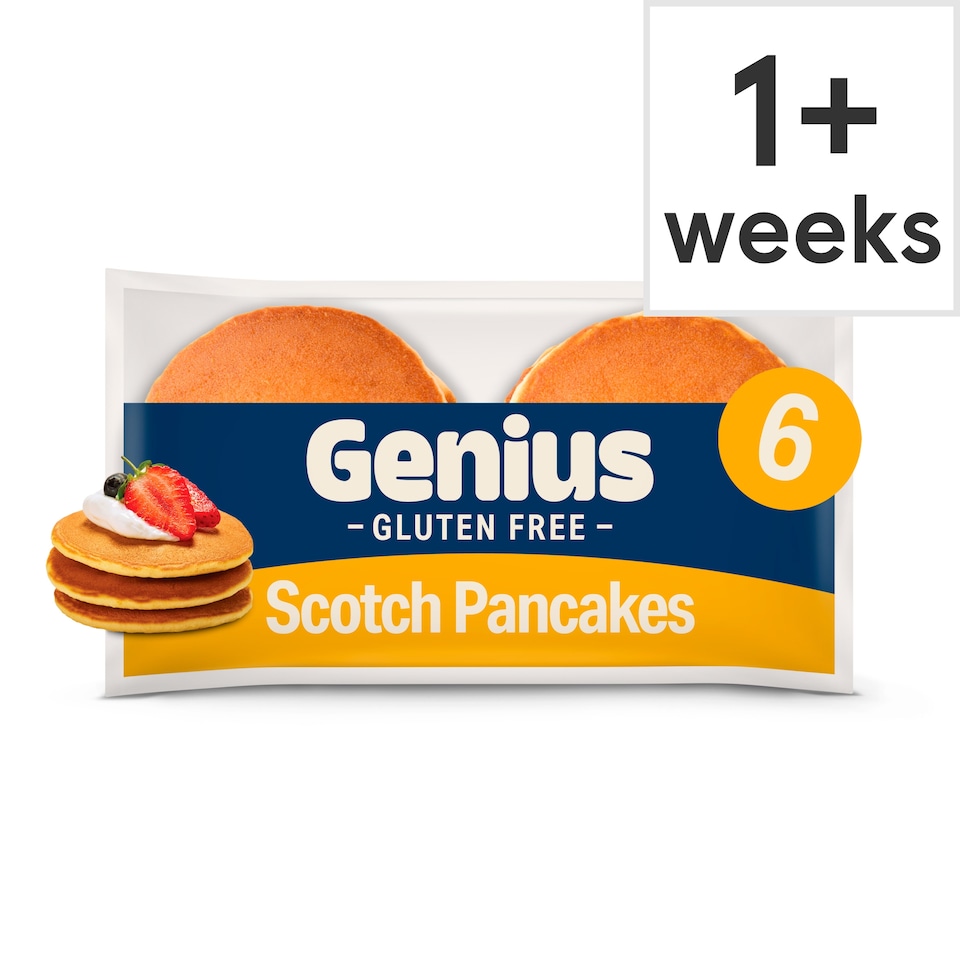 Genius Gluten Free Pancakes 6 pack