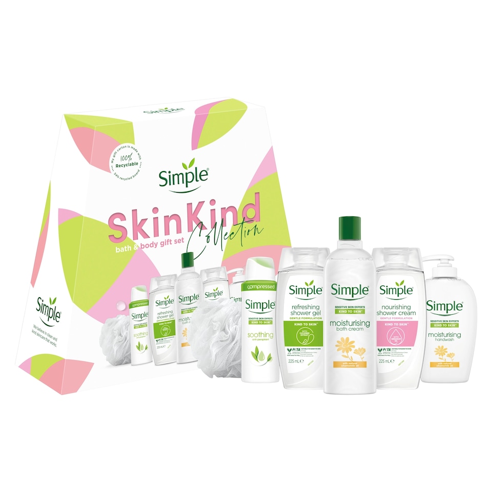 image 1 of Simple Skin Kind Bath and Body Gift Set