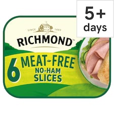 Richmond Meat Free Vegan 6 Honey Roasted Style Slices 90G