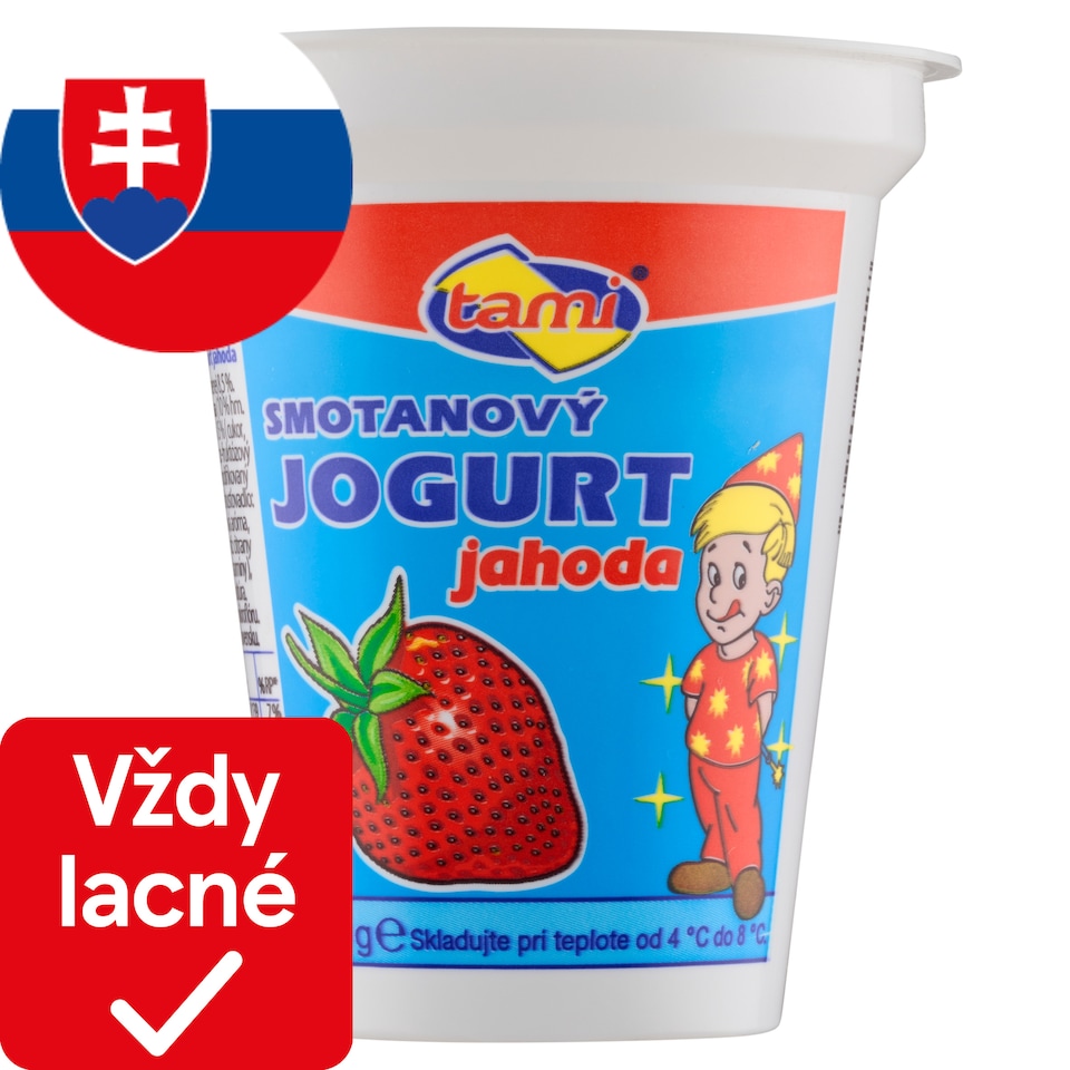 obrázok 1 z Tami Smotanový jogurt jahoda 150 g
