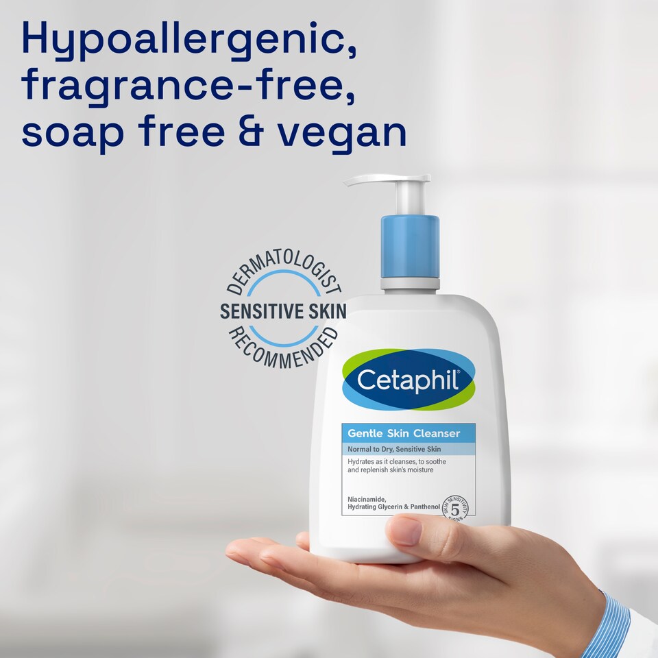 image 1 of Cetaphil Gentle Skin Cleanser for Face & Body (Dry) 473ml