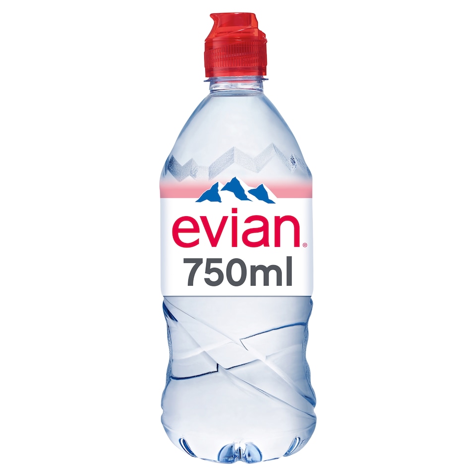 image 1 of Evian Natural Bottled Mineral Still Water 750ml