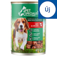 Pet Specialist Complete Pet Food for Adult Cats with Beef & Chicken in Jelly 415 g