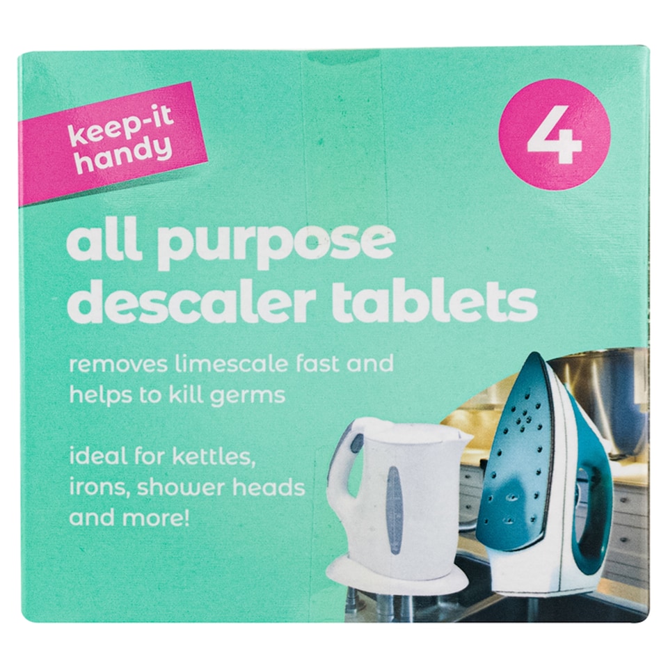 Keep It Handy All Purpose Descaler Tablets 4 Pack