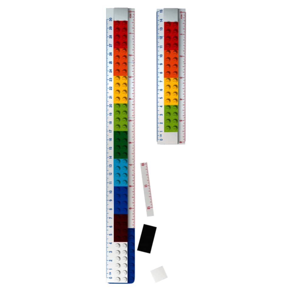 image 1 of LEGO Bulidable Ruler with Minifigure 15 cm-30 cm