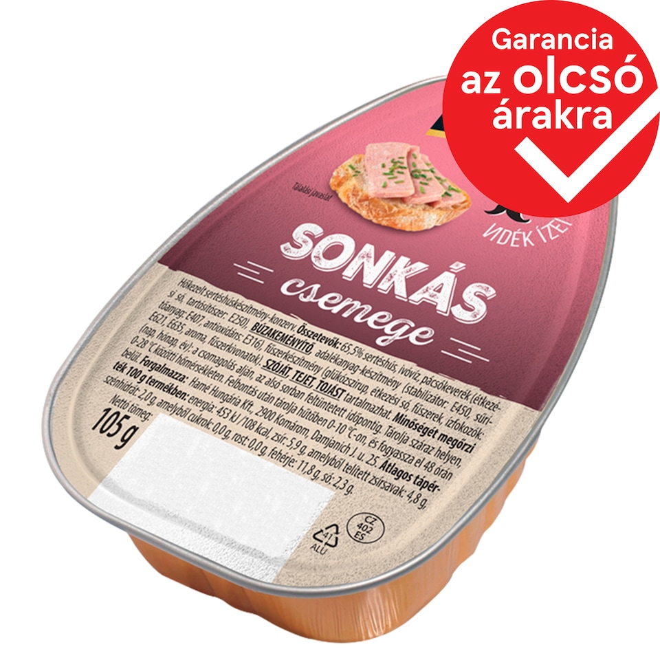 Hamé sonkás csemege 105 g