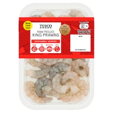 Tesco Raw King Prawns 165g