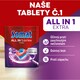 image 2 of Somat All in 1 Extra Dishwasher Tablets 100 pcs 1660 g