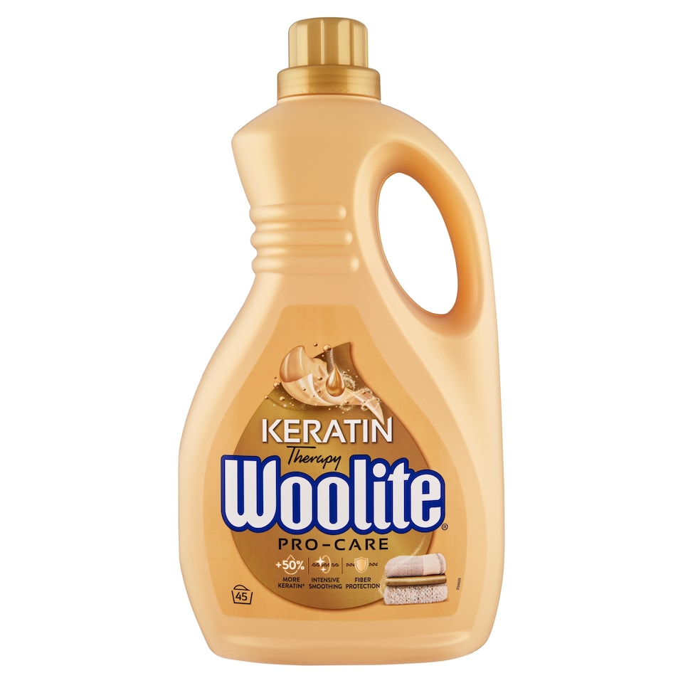 image 1 of Woolite Keratin Therapy Pro-Care Liquid Detergent for All Types of Laundry 45 Washes 2.7 L