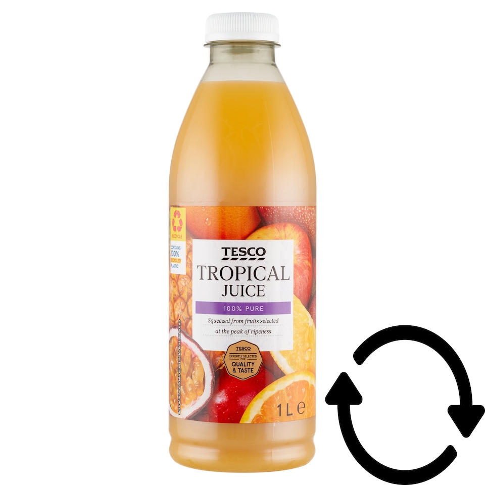 Tesco 100% vegyes gyümölcslé és püré 1 l