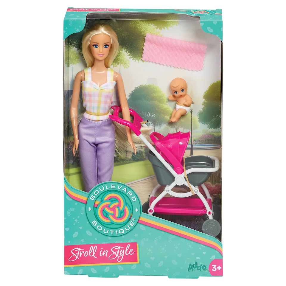 image 1 of Addo Boulevard Boutique Stroll in Style Doll