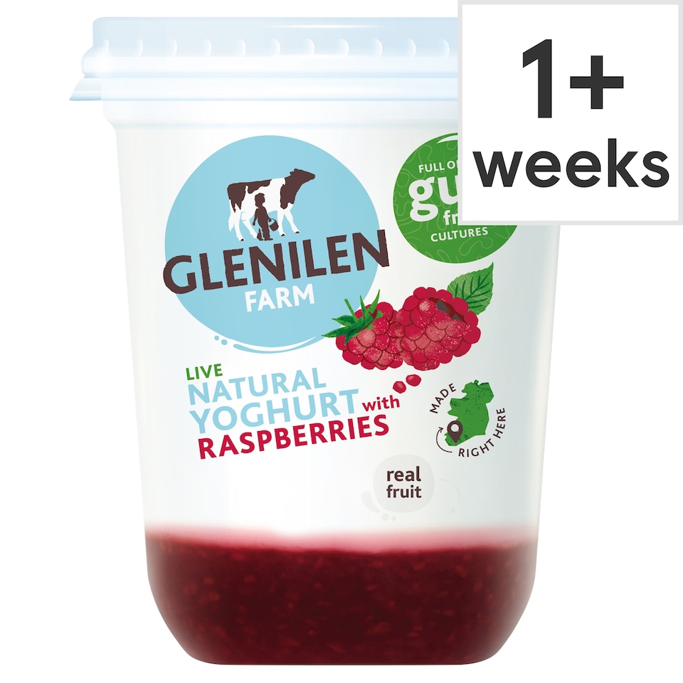 Glenilen Raspberry Yoghurt Pot 500G