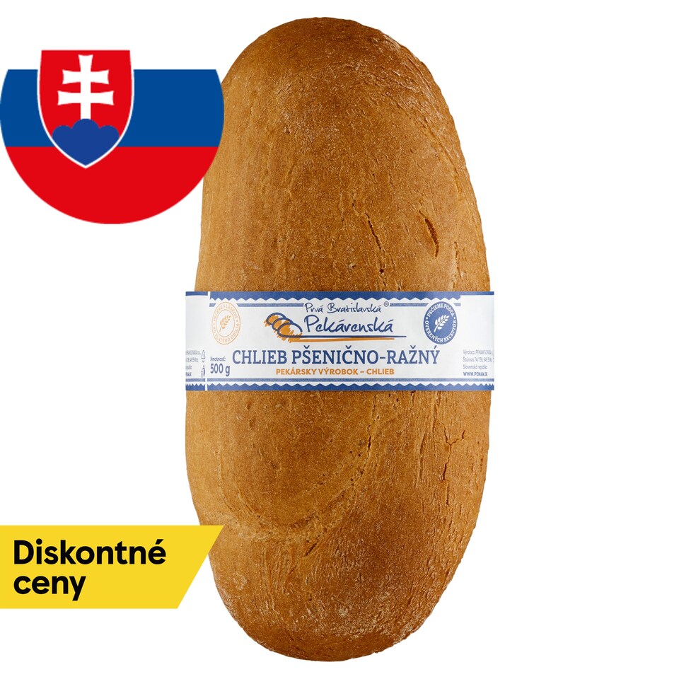 Chlieb pšenično-ražný 500 g