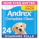 image 1 of Andrex Complete Clean Toilet Tissue 24 Standard Rolls