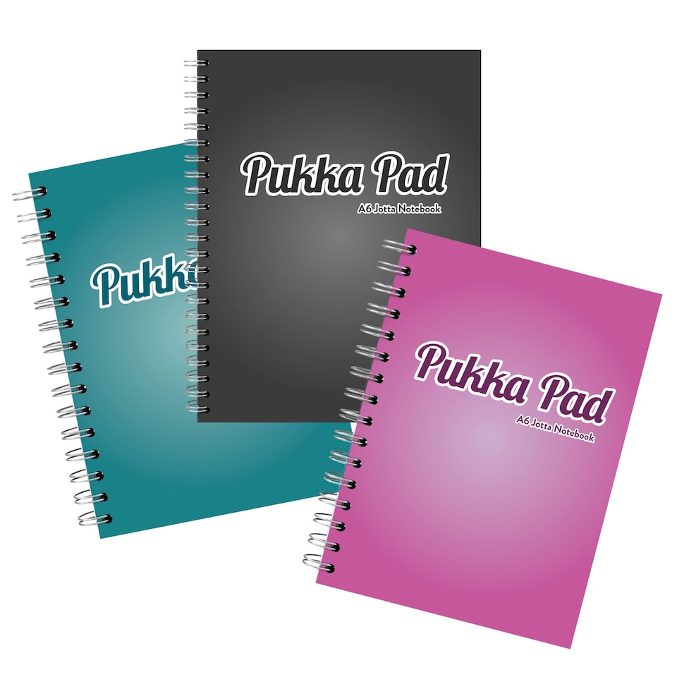 Pukka Twilight A6 Jotta Notebook Assorted